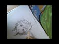 Moi entrain de dessiner XD