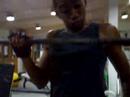 Puffy Doing His Pinky Pull-Up