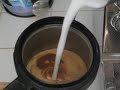 Milk froth pour 9/14/06 Milk froth pour 9/14/06