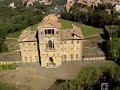 veduta aerea di villa Aldobrandini Frascati