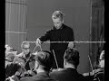 Herbert von Karajan rehearsing Schumann's 4th with the Wiener Symphoniker