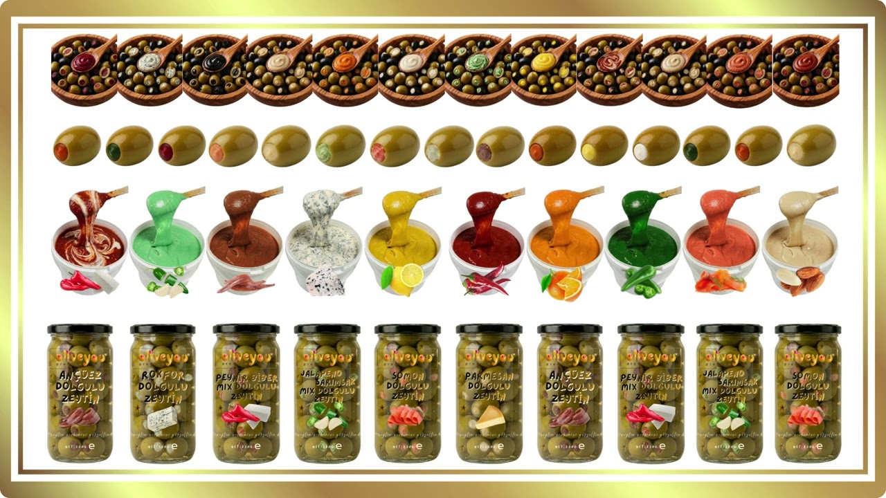 ZEYTİN DOLGU ÜRÜNLERİ