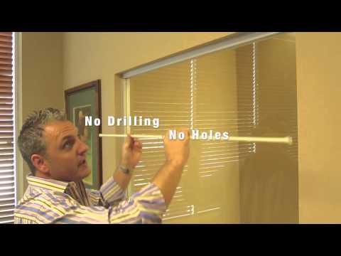 how to fit net curtains