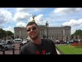 Luke Holloway visits Buckingham Palace, London