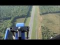 Powered Parachute gliding from 10,000 feet