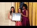 The First Lady Presents the 2013 National Medal for Museum and Library Service