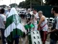 MANCHA VERDE - DF Canto na chuva após o jogo Palmeiras 3 x 1 Atlético Mineiro