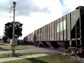 CSX Phosphate Train NB S-Line at Ocala, FL Station