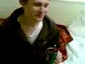 round joshes for a chung up, follen gets too stoned and ends up feasting on cold beans hahaha