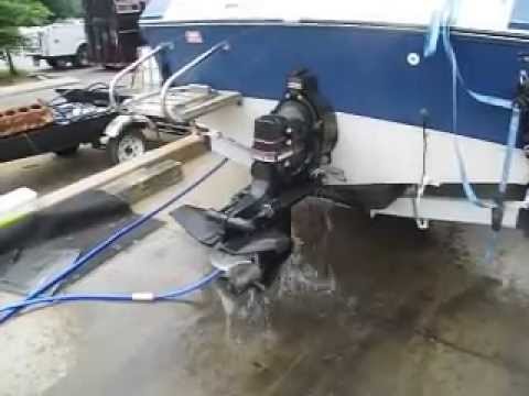 how to drain boat gas tank