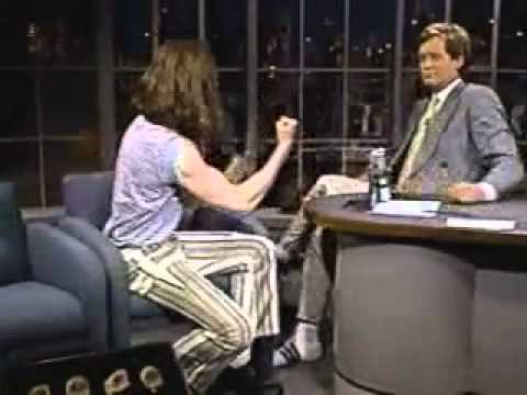 Crispin Glover And David Letterman