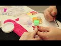 Napkin Acrylic Nail Art Tutorial Video by Naio Nails