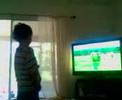 Rory playing the wii fit (026.mp4) - July 06, 2008, 04:22 PM