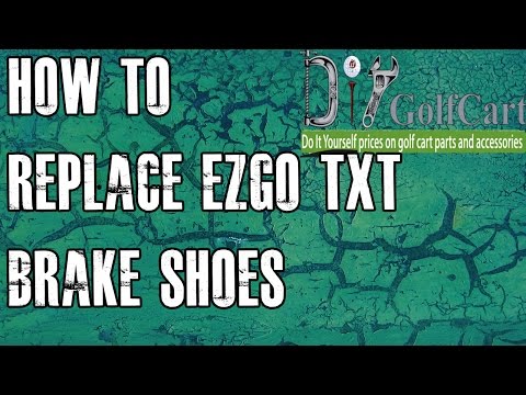 EZGO TXT Brake Shoes | How to Replace Your Golf Cart Brakes