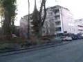 Police offcier giving a whisle from far distance.