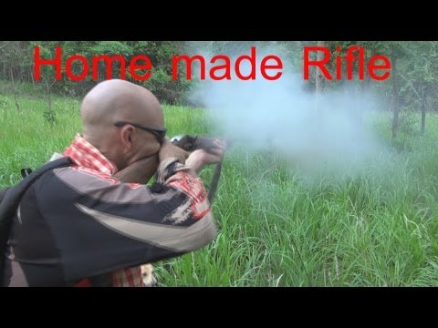 firearm - Came across this guy near the Cambodian/Thailand boarder where guns are completely illegal. I decided to do a review on his home made rifle. It shows that ev...