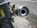 CBR 450 COM ESCAPAMENTO VULCAN ALUMINIO E INOX
