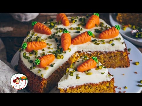 Вкусный и Простой морковный торт с грецкими орехами!