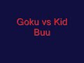 DBZ Goku vs Kid Buu - drowning pool - cast me aside