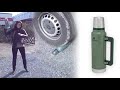 Hält sie das aus!? Stanley Thermo-Flasche