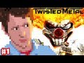 Twisted Metal PS3 Gameplay - Part 1 - Sweet Tooth Intro and Walkthrough