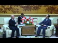 Kim Yong Nam Meets Japanese Cabinet Official