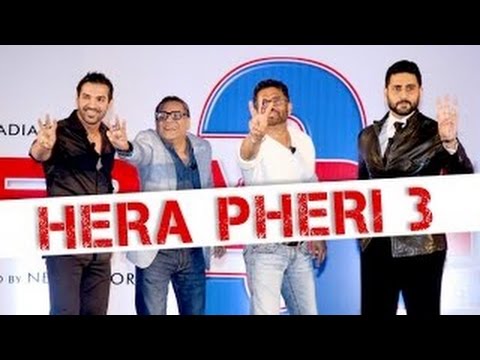 Hera Pheri 3 FIRST LOOK | John Abraham, Abhishek Bachchan, Paresh Rawal, Suniel Shetty