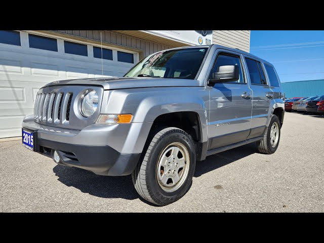 2015 Jeep Patriot 4WD Certified Mint Condition One Owner No Acci in Cars & Trucks in Barrie