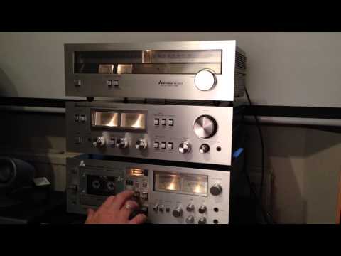 vintage Hifi - Mitsubishi Hifi amplifier and recording of cd quality.