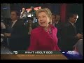 Hillary Clinton Wipes Boogers on Child