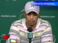 2010-05-08 | Tiger Says He Expects to Win The Masters ~> Saying the reception of the Augusta National fans 'blew me away,' Tiger Woods began his comeback from a devastating personal scandal Monday by ... ()
