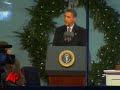 Raw Video: Obamas Light National Christmas Tree