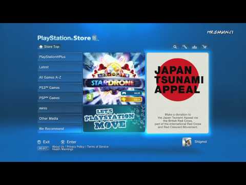 PlayStation Store - Donations for Japan ( Spendet für Japan )