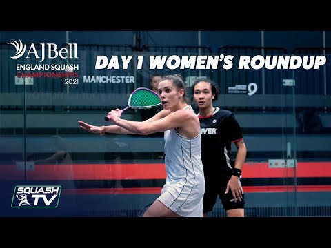 AJ Bell England Squash Championships - Women's Day 1 Roundup