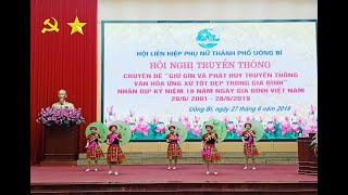 Hội LHPN thành phố: truyền thông kỷ niệm 18 năm ngày gia đình Việt Nam