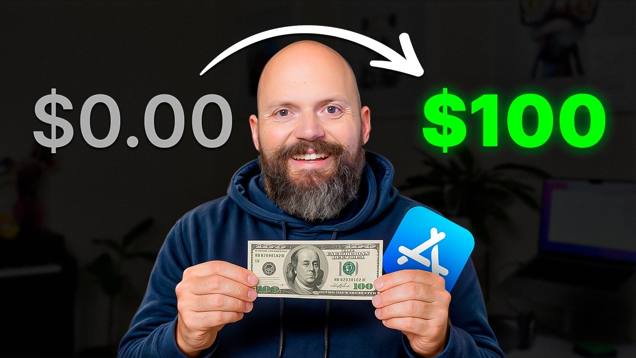 Earn your first $100 on the App Store in 30 days (even if you're a terrible coder)