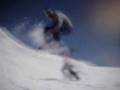 the backwards snowboarder