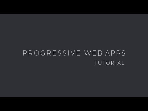 Progressive Web App tutorial ? learn to build a PWA from scratch