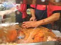 How to cut up a Chinese roast duck