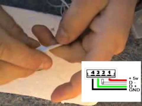 how to repair usb plug