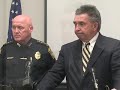 Press conference: Murder suspects arrested Press conference: Murder suspects arrested