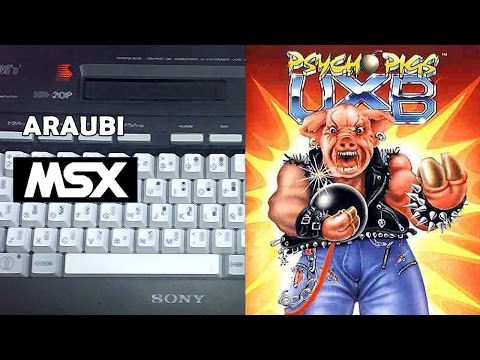 Psycho Pig U.X.B (1988, MSX, Jaleco, US Gold)
