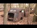 antique automobile junkyard classic car