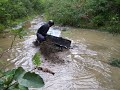 2007 4 Wheeling & Getting Her Stuck