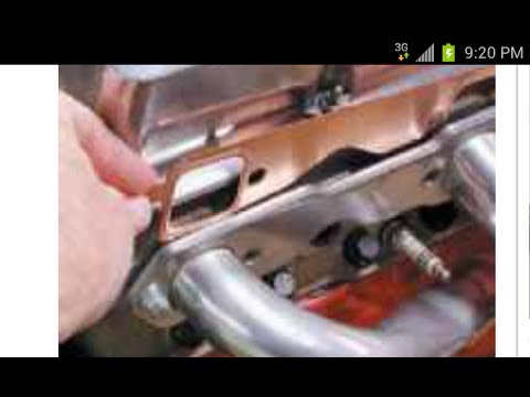 How To Replace A Header Gasket – Chevy V8 ( Exhaust Manifold Gasket )