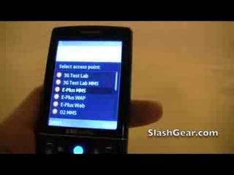 Slashgear Exclusive: Samsungs Sgh I550 Hsdpa Business Phone YouTube Preview Image