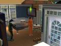 Me as a sim - giving birth.