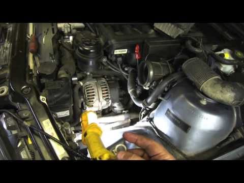 DIY Power Steering Hose Replacement E46 BMW