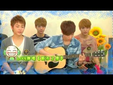lay - https://www.facebook.com/exo.bar EXO-M Music Guest Lay Solo Cut 新不了情@Yin Yue Tai & Cut by 荒废一壶酒 The original song is sung by Wan Fang,watch it here:http://yo...
