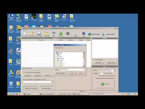 how to locate duplicate files